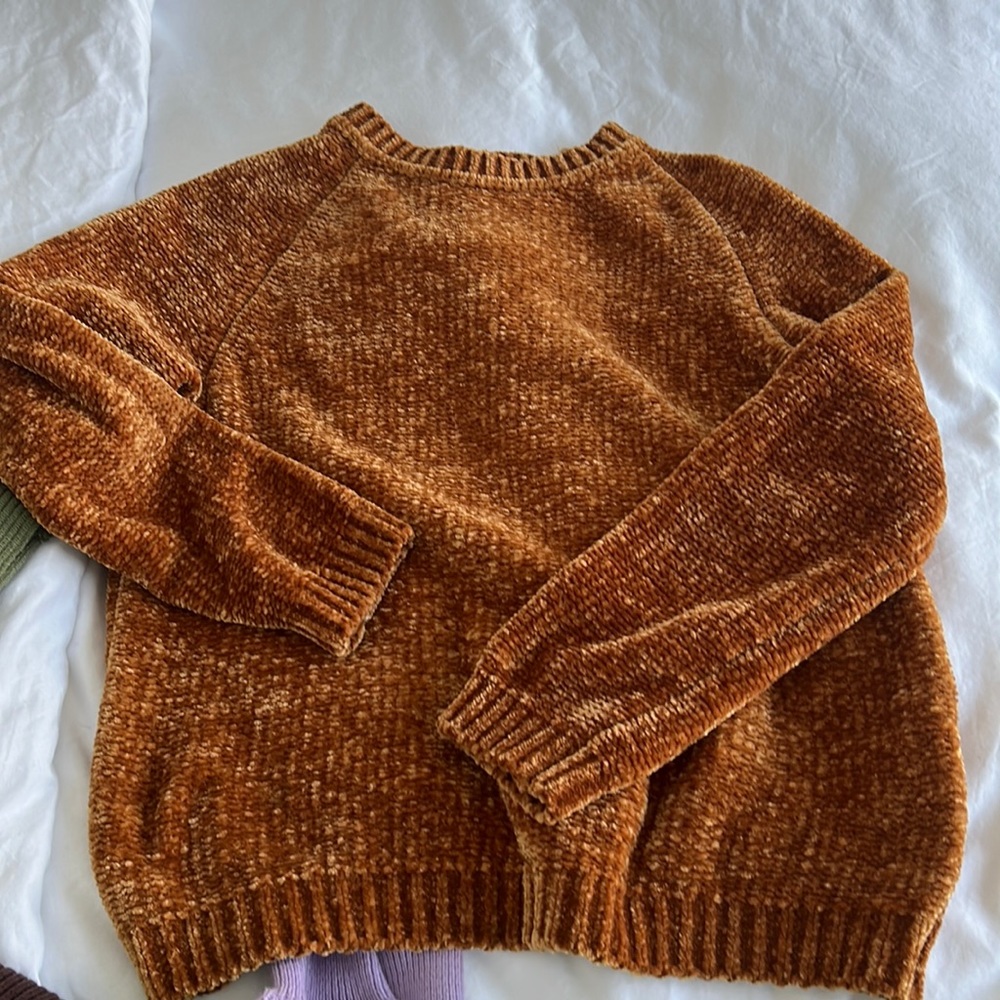 fluffy sweater